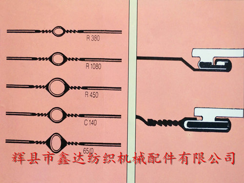 鋼絲綜、尼龍包覆綜絲、特種鋼絲綜、翻邊綜眼鋼絲綜型號與規(guī)格的詳細說明